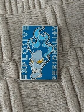 DISNEY 2014 Hercules Hades "Explosive Personality" Villains Attributes Pin